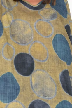 Cotton Tops<Cotton Village Abra Blue Spot Oversized Top