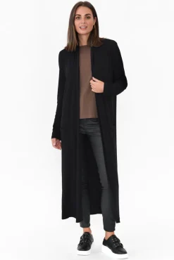 Sleeved Tops<Lou Lou Adele Chocolate Long Sleeve Bamboo Tee