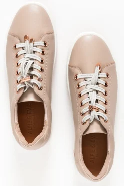 Leather Sneakers<Alfie and Evie Aero Blush Leather Sneaker