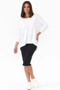 Skirts<Betty Basics Alicia Black Midi Skirt