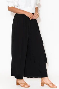 Pants<Slate the Label Amara Black Wide Leg Pant