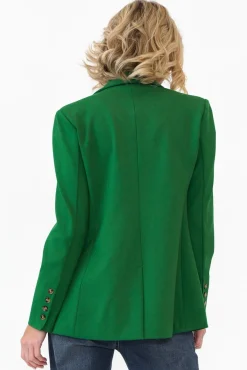 Jackets<365 Days Audra Emerald Fitted Stretch Blazer