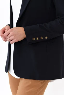 Jackets<365 Days Audra Navy Fitted Stretch Blazer