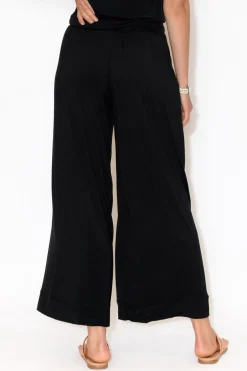 Pants<Tani Bella Black Micro Modal Wide Leg Pant