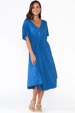 Bamboo Dresses<PQ Billine Cobalt Bamboo Dress