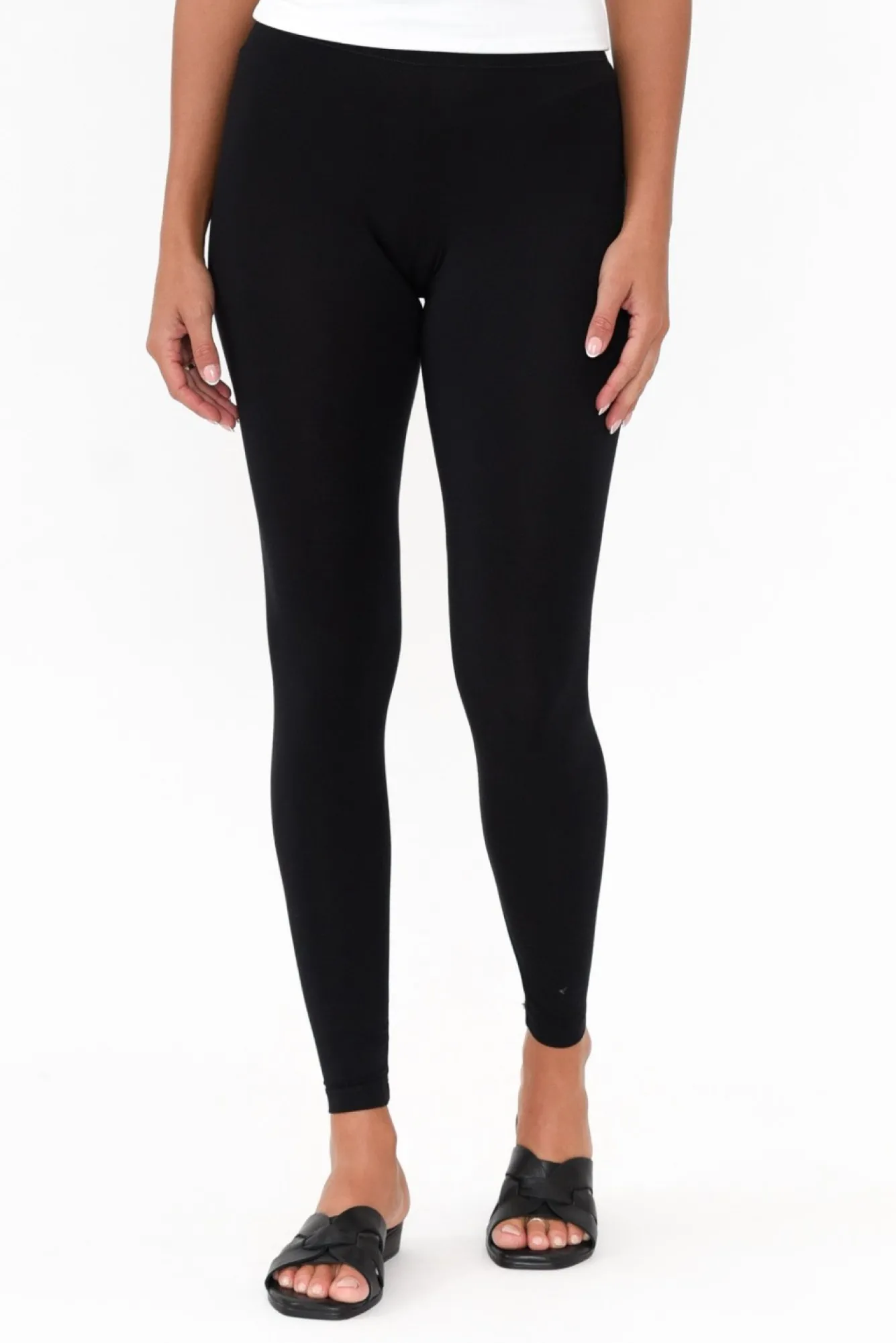 Pants<Tani Black Micro Modal Stretch Legging