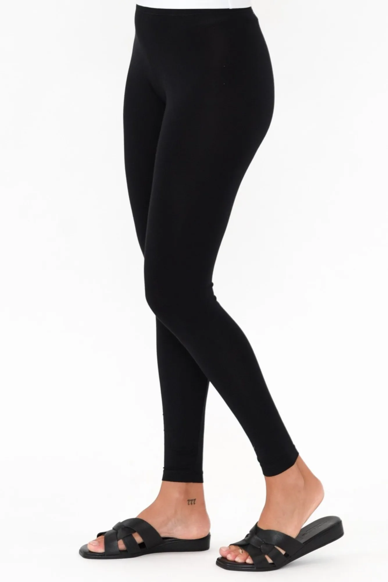Pants<Tani Black Micro Modal Stretch Legging