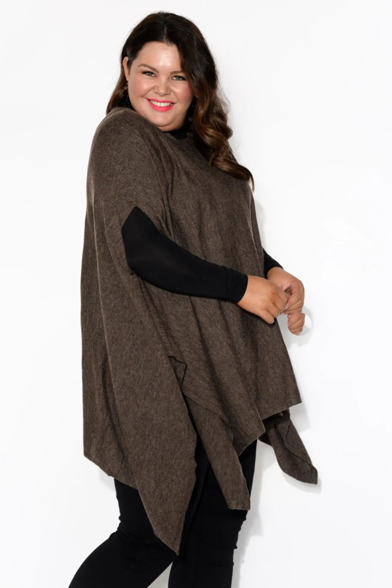 Sleeved Tops<Tani Black Micro Modal Turtleneck Top