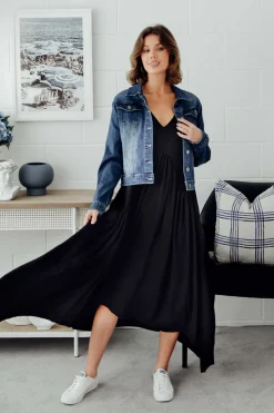 Maxi Dresses<PQ Black Peak Maxi Dress