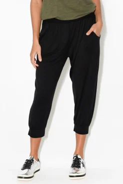 Pants<Betty Basics Black Tokyo Slouch Pant