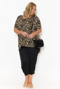 Pants<Betty Basics Black Tokyo Slouch Pant