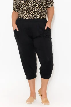 Pants<Betty Basics Black Tokyo Slouch Pant