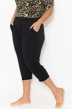 Pants<Betty Basics Black Tokyo Slouch Pant