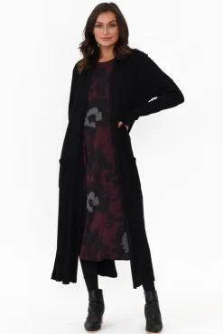 Midi Dresses<Tani Bloom Micro Modal Tri Drape Dress