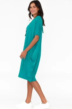Above Knee Dresses<Betty Basics Blue Lagoon Maui Dress