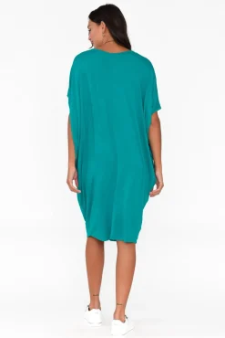 Above Knee Dresses<Betty Basics Blue Lagoon Maui Dress