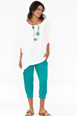 Pants<Betty Basics Blue Lagoon Tokyo Slouch Pant