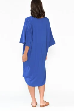 Bamboo Dresses<PQ Brea Cobalt Bamboo Dress