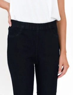 Pants<Threadz Brody Navy Check Reversible Stretch Pant