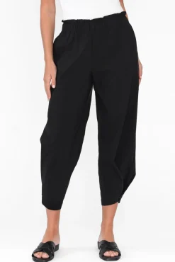 Pants<Clarity Carlton Black Convertible Cropped Pant