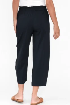 Pants<Clarity Carlton Navy Convertible Cropped Pant