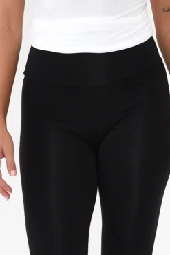 Leggings<Bamboo Body Carly Black Bamboo Legging