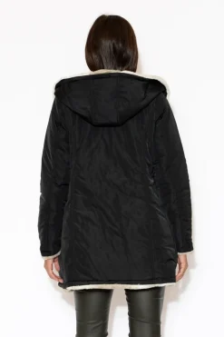 Jackets<Holmes u0026 Fallon Cheyenne Beige Faux Fur Coat