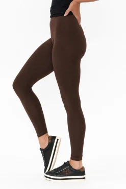 Leggings<Tani Chocolate Marle Micro Modal Stretch Legging