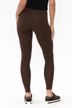 Leggings<Tani Chocolate Marle Micro Modal Stretch Legging