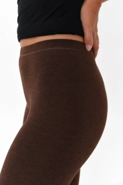 Leggings<Tani Chocolate Marle Micro Modal Stretch Legging