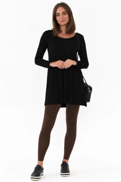 Leggings<Tani Chocolate Marle Micro Modal Stretch Legging