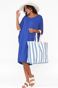Above Knee Dresses<Betty Basics Cobalt Maui Dress