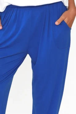 Pants<Betty Basics Cobalt Tokyo Slouch Pant