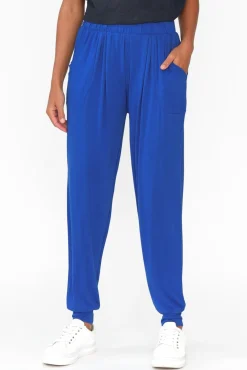 Pants<Betty Basics Cobalt Weekend Pant