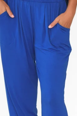 Pants<Betty Basics Cobalt Weekend Pant