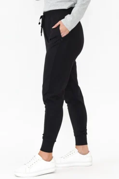 Pants<Betty Basics Collins Black Tie Waist Jogger Pant