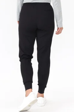 Pants<Betty Basics Collins Black Tie Waist Jogger Pant
