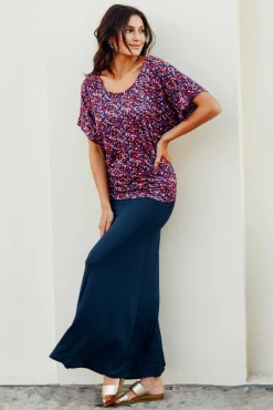 Sleeved Tops<Betty Basics Confetti Maui Tee