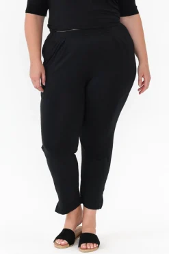 Pants<Tani Dana Black Micro Modal Pant
