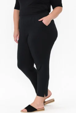 Pants<Tani Dana Black Micro Modal Pant