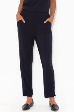 Pants<Tani Dana Navy Micro Modal Pant