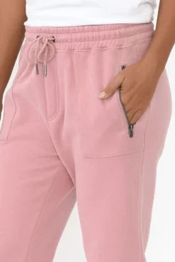 Pants<Elm Danni Blush Cotton Lounge Pant