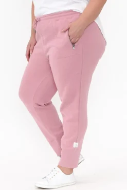 Pants<Elm Danni Blush Cotton Lounge Pant