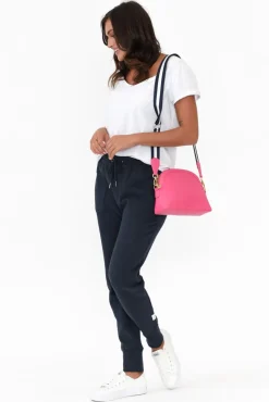 Pants<Elm Danni Navy Cotton Lounge Pant