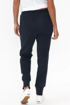 Pants<Elm Danni Navy Cotton Lounge Pant