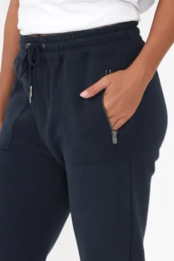 Pants<Elm Danni Navy Cotton Lounge Pant