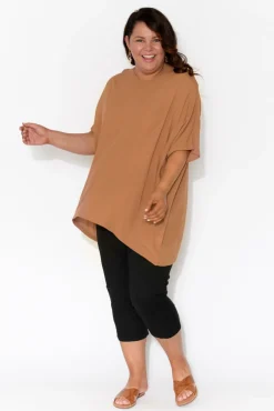 Pants<Orientique Darcy Black Cotton Capri Pant