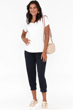 Pants<Betty Basics Deep Navy Tokyo Slouch Pant