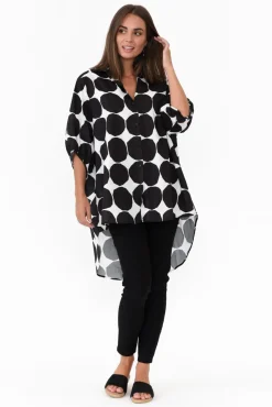 Pants<Willow Tree Dixon Black Cotton Stretch Pant