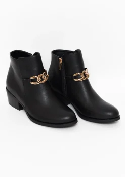 Boots<Laguna Quays Edmond Black Ankle Boot